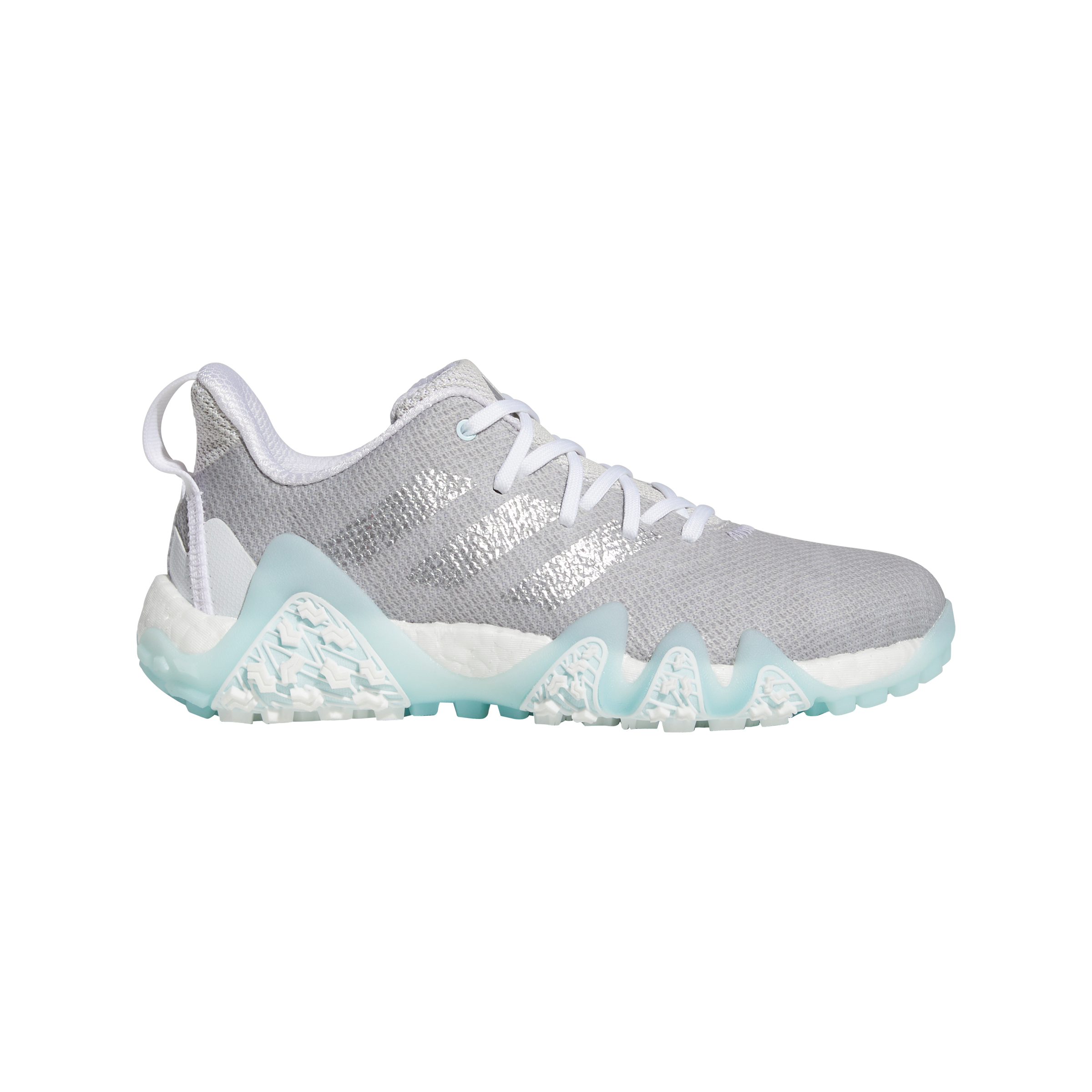 Women's CodeChaos 22 Spikeless Golf Shoe - Grey/Light Blue 